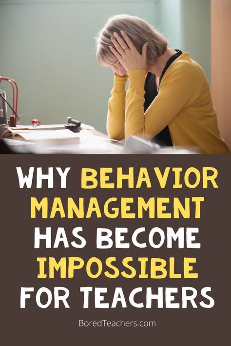 10 Reasons Why Behavior Management Has Become Impossible for Teachers School Discipline, Teacher Burnout, Teaching Classroom Management, Effective Classroom Management, Substitute Teaching, Behavior Interventions, Classroom Behavior Management, Behaviour Management, Breaking Point