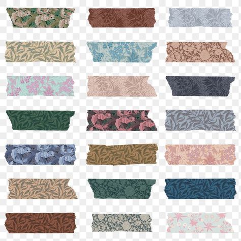 Craft Paper Art, Washi Tape Png, Tape Png, Unique Scrapbooks, Scrapbook Storage, Tape Sticker, Tape Washi, Happy Janmashtami, Scrapbook Book