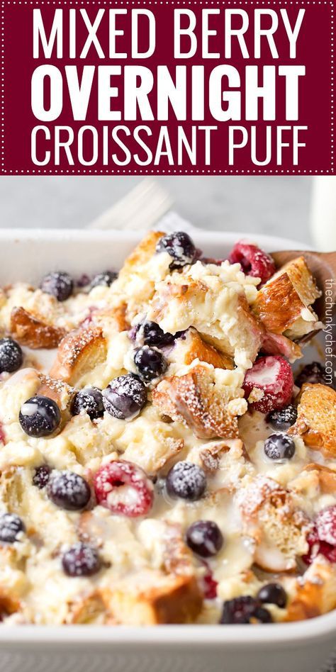 Sweet Breakfast Casserole, Baked Breakfast Casserole, Coffee Turkish, Sicilian Food, Hot Desserts, Bread Puddings, Croissant Breakfast, Homemade Breads, Crockpot Breakfast