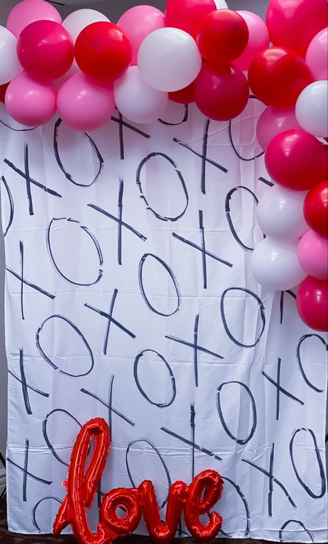 Xoxo Photo Backdrop, Xoxo Backdrop, Valentines Photo Booth Backdrop, School Dance Decorations, Valentine Photo Backdrop, Valentines Photo Booth, School Dance Ideas, Valentine Backdrop, Dance Decorations