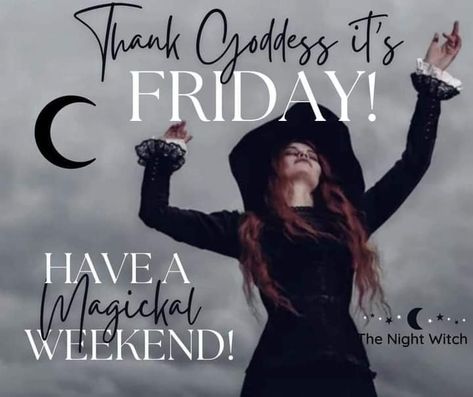 Happy Friday Halloween Images, Happy Friday Witches, Halloween Morning Quotes, Halloween Friday Quotes, Happy Monday Witches, Halloween Good Morning Quotes, Witchy Blessings, Friday Witch, Happy Halloween Gif