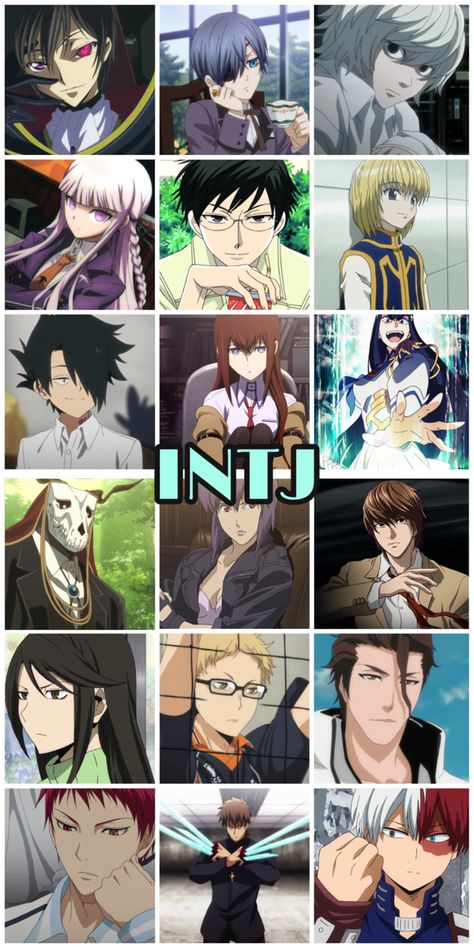 Intj Mbti Anime, Intj Personality Characters, Intj Anime Character, Intj Anime, Intj Characters, Mbti Intj, Mbti Charts, Infp Personality Type, Intj T