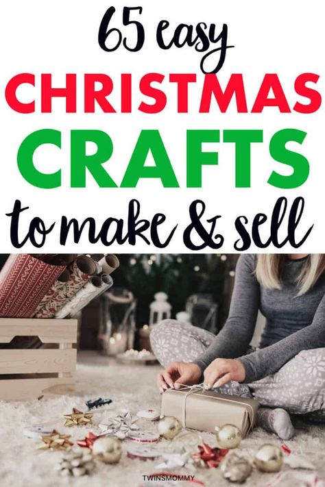 Check out these amazing and easy Christmas crafts you can make and sell as a stay at home mom. Turn your craft making hobby into a full fledged passion project that makes you money at home! Quick And Easy Christmas Crafts To Sell, Christmas Budget Ideas, Christmas Crafts To Make And Sell, Extra Money On The Side, Diy Stocking Stuffers, Christmas Crafts To Sell, Christmas Crafts To Make, Side Hustle Ideas, Earning Money