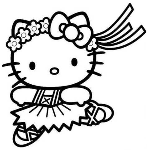 hello kitty coloring pages printable | Online Coloring Pages Hello Kitty Ballerina, Hello Kitty Colouring, Dance Coloring Pages, Hello Kitty Coloring Pages, Ballerina Coloring Pages, Kitty Coloring Pages, Princess Kitty, Hello Kitty Colouring Pages, Hello Kitty Baby