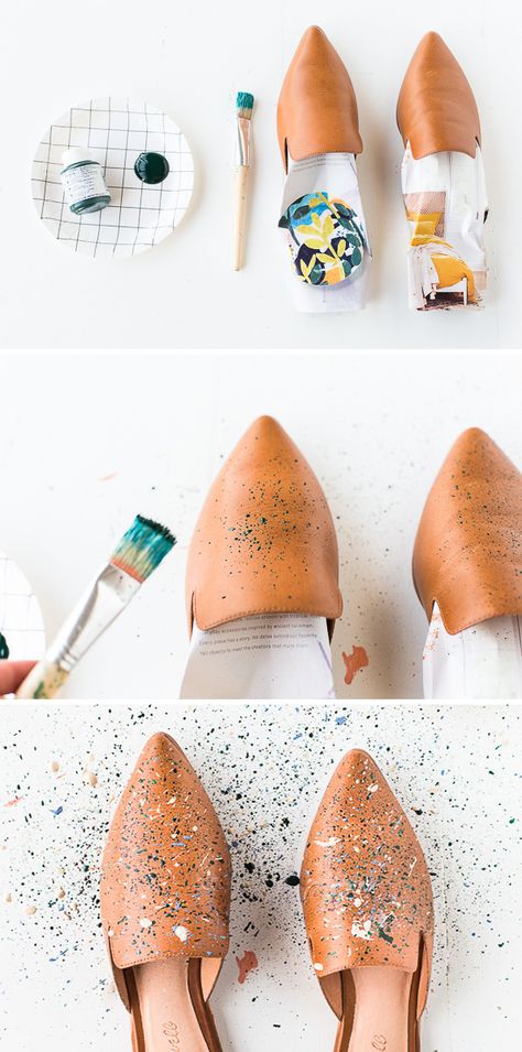 Shoe Win: DIY Painter Shoes Makeover - Paper and Stitch Shoes Makeover, Minion Shoes, Diy Heels, Shoe Makeover, Disney Toms, Diy Sandals, Diy Shoe, Diy Sweater, Fashion Tips For Men