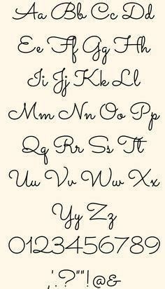 Faux Calligraphy Alphabet, Fancy Lettering Alphabet, Best Free Handwritten Fonts, Fonts For Projects, Pretty Fonts Alphabet, Fancy Fonts Alphabet, Best Cursive Fonts, Basic Calligraphy, Fonts Handwriting Alphabet