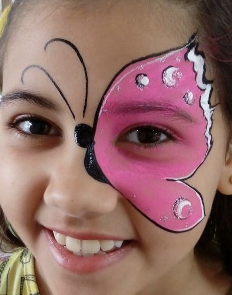 Easy Face Paint Tutorial, Face Paint Unicorn Easy, Face Painting Ideas For Kids Easy, Facepainting Ideas Kids, Easy Kids Face Painting Ideas, Easy Face Painting Ideas For Kids Simple Cheek Art, Quick Face Painting Ideas For Kids, Face Painting For Adults, Face Painting For Beginners