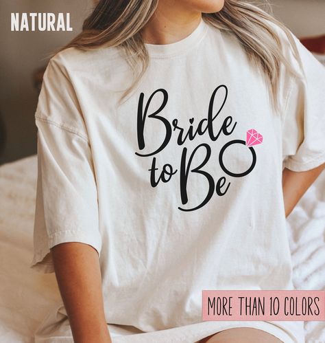 Bride to be Shirt, Engagement Shirt, Honeymoon Shirt, Bridal Gift, Future Mrs, Minimalist Wedding Tee, Bridal Shower, Bride Tshirt Bride To Be Tshirt, Engagement Shirt, Bride Tshirt, Engaged Shirts, Honeymoon Shirts, Pregnant Couple, Indian Bridal Fashion, Bride Shirts, Bridal Gift