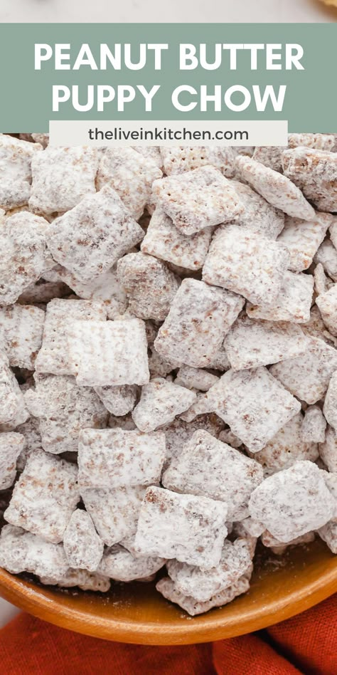 Classic Puppy Chow Recipe, Puppy Chow Mix, Chex Mix Muddy Buddies, Puppy Chow Chex Mix Recipe, Puppy Chow Recipe, Chex Mix Puppy Chow, Snack Chocolate, Muddy Buddies Recipe, Chow Recipe