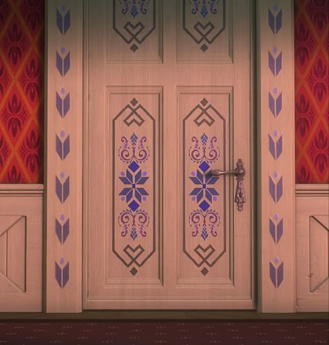 Frozen Theme Room, Arendelle Castle, Disney House Ideas, Arendelle Frozen, Frozen Musical, Frozen Bedroom, Frozen Room, Frozen Castle, Frozen Decorations