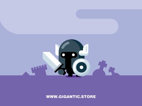 Flat Design EASY Game Character by Gigantic Simple Game Character, Simple Game Design, Simple Game Character Design, 2d Character Design Game, 2d Game Character, Gaming Design, 2d Game Character Design, 2d Character Design, Character Flat Design