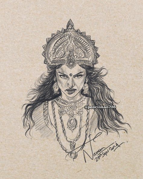 Kali Mata Sketch, Maa Kali Sketch, Kali Mata Drawing, Kali Sketch, Jai Maa Kali, Parvati Maa, Kali Maa, Jai Mata Di, Kali Mata