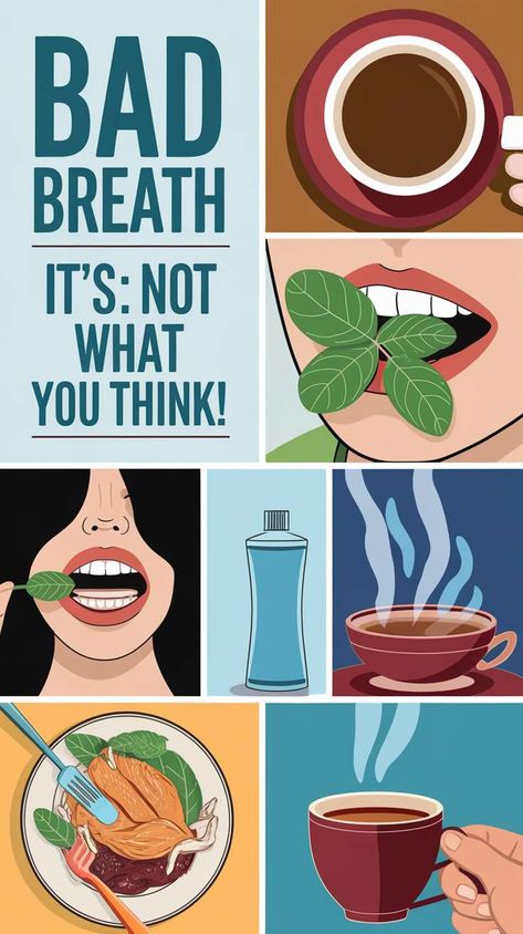 Say goodbye to embarrassing moments! Discover the surprising truths behind bad breath and what really causes it. From hidden health issues to food choices, this eye-opening guide reveals effective tips to freshen your breath and boost your confidence. Click to breathe easy today!  #BadBreath #Hea Dry Mouth, Embarrassing Moments, Breathe Easy, Eye Opening, Food Choices, Boost Your Confidence, Oral Hygiene, Medical Conditions, Health Issues