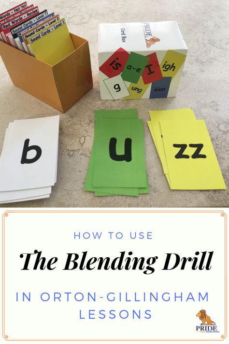 The Blending Drill in Orton-Gillingham.  The Blending Drill in Orton-Gillingham is a great activity for kids to learn how to decode with nonsense words using a multisensory strategy.  Read here how to do it and watch the video.  #ortongillingham #dyslexia #blendingdrill #teachphonics #OGTutor #strugglingreader via @pridereading Orton Gillingham Activities Free, Og Phonics, Orton Gillingham Activities, Orton Gillingham Lessons, Wilson Reading, Dysgraphia, Orton Gillingham, Nonsense Words, Red Words