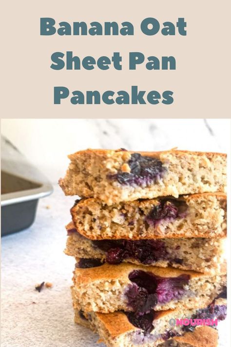 Banana Egg Pancakes, Sheet Pan Pancakes, Oatmeal Pancakes Recipe, Toddler Lunch Recipes, Pan Pancakes, Toddler Nutrition, Banana Oatmeal Pancakes, Toddler Snack, Baby Breakfast