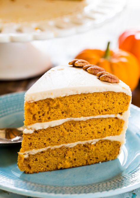 Butterscotch Pumpkin Cake with Butterscotch Icing Butterscotch Icing, Butterscotch Pumpkin, Pumpkin Butterscotch, Spicy Southern Kitchen, Cooking Vegetables, Butterscotch Cake, Fall Cake, Pumpkin Pecan Pie, Pumpkin Loaf