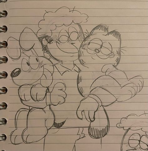 Garfield X Jon, Garfield X Odie, Jon Arbuckle Fanart, Jon Arbuckle, Garfield Comic, Garfield Pictures, Garfield Images, Garfield And Friends, Super Cool Stuff