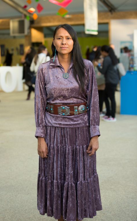 These Women are in Paris To Make Sure Female Voices are Heard During Climate Change Negotiations Native American Wedding Dress, Navajo Dress, Cultural Beauty, Native Fashion, Native American Regalia, Navajo Style, American Wedding, Native Style, Native American History