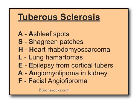 Tuberous Sclerosis, Nursing Life, Nursing School Tips, Genetic Disorders, Rare Disease, School Tips, Important Information, Neurology, Skeletal