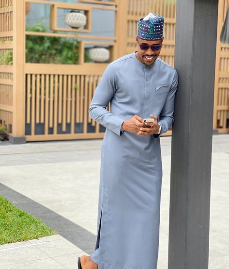 Navy Blue Native For Men, South South Nigeria Attire For Men, Mens Senator Styles, White Senator Wears For Men Latest, Jalabiya For Men, Men Native Styles Nigeria, Men Kaftan Designs, Muslim Men Clothing, Men Pants Pattern