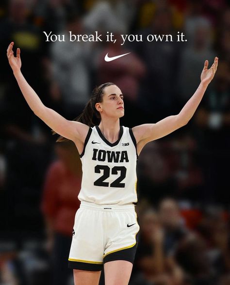 (1) Joe Pompliano on X: "Nike's tribute to Caitlin Clark is perfect https://t.co/aQTRQGLDB8" / X Female Basketball, Cool Basketball Wallpapers, Basketball Quotes Inspirational, Iowa Basketball, Basketball Motivation, Breaking New, Basketball Baby, Iowa Hawkeye, Caitlin Clark