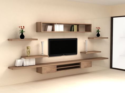 Console Ideas, Curtains Ikea, Console Wall, Cabinet Hack, Wall Mount Tv Stand, Wall Mounted Tv Cabinet, Tv Wall Cabinets, Ikea Organization, Mounted Cabinet