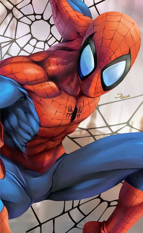 Spider Man #fanart #marvel #GG \ ^^ / Peter Parker Spiderman, Image Spiderman, Spiderman Ps4, Spiderman Art Sketch, Black Spiderman, Marvel Comics Superheroes, Spectacular Spider Man, Spiderman Artwork, Spiderman Pictures