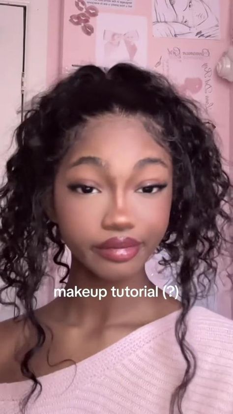 dollette dollcore makeup dollymakeup makeuptutorial coquette coquettemakeup makeuptut brownskin blackgirl   @prncessblurry on tiktok! Blush Techniques Korean, Copy And Paste Asian Makeup, Soft Natural Makeup Tutorial, Dollete Makeup Tutorial, How To Get Natural Blush, Cutecore Makeup Tut, Bunny Pretty Makeup Tutorial, Lolíta Makeup, What Makeup Products Do I Need