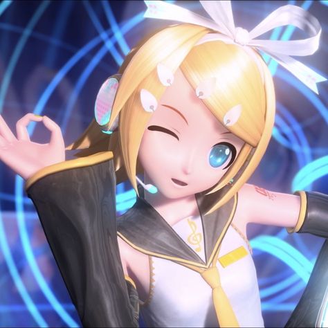 Rin Vocaloid, Project Diva, Kagamine Rin, Vocaloid, Diva, Blonde, Anime