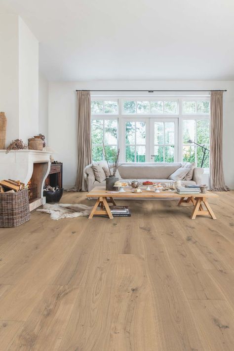 Dark Oak Wood Floors, Plank Flooring Diy, Floor Hardwood, Living Room Wood Floor, Wood Plank Flooring, Rooms Design, Doors And Floors, Oak Wood Floors, Living Room Floor