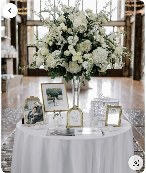 Wedding Reception Entry Table, Wedding Entry Table Ideas Entrance, Wedding Entrance Table Decor, Entrance Table Wedding, Spring Blue Wedding, Welcome Table Wedding Entrance, Reception Entrance Ideas, Wedding Guestbook Table, Wedding Entry Table