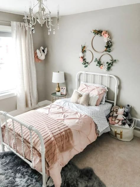 Stylish Kids Room, Toddler Bedroom Girl, Big Girl Bedrooms, Girls Room Ideas, Toddler Girl Room, Girl Bedrooms, Toddler Bedroom, Dekorasi Kamar Tidur, Girl’s Room