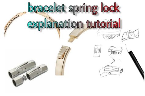 Spring lock tutorial Lock Bracelet, Spring Bracelet, Tutorial Video, Box Spring, My Youtube Channel, Jewellery Making, Matrix, Youtube Channel, Unique Jewellery