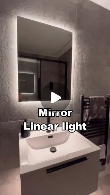 Alead Home Lightings on Instagram: "Install silicone light strips on the bathroom cabinet mirrors.
#lamp #light #led #smarthome #lightingdecor #homedecor #lightingdesign #lampdesign #interiordesign #lampfactory #ledstriplights #ledstrips #diy #installation #designer #architect #architecture #instagood #home #atmosphere #aleadhome #aleadlighting" Silicone Light, Linear Light, Ad Home, Led Diy, Led Stripes, Linear Lighting, Diy Mirror, Bathroom Cabinet, Diy Installation