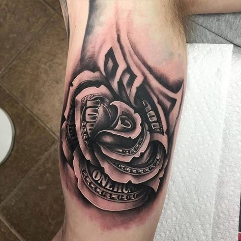 Father And Son Tattoo Ideas, Rosen Tattoo Mann, Father And Son Tattoo, Son Tattoo Ideas, Shen Long Tattoo, Dollar Tattoo, Blessed Design, Amor Tattoo, Casino Tattoo