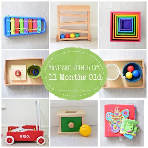 Montessori 11 Month Old, Montessori 13 Months, Diy Montessori Toys 9-12 Months, Montessori 12 Months, Ish Activities, Montessori Approach, Montessori Infant, 11 Month Old Baby, Toy Rotation