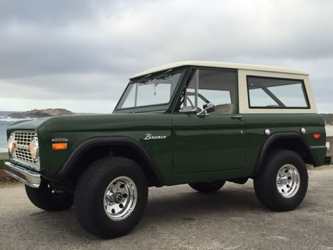 Green 1970 Ford Bronco   |   Classic Bronco Classic Suv Vehicles, 1974 Bronco Ford, 1968 Boxwood Green Ford Bronco, Green Bronco Aesthetic, Vintage Ford Bronco Green, Forest Green Bronco, Dark Green Ford Bronco, Classic Ford Broncos Vintage, Dark Green Bronco