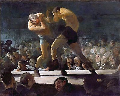 George Bellows American Boxing Fight Club Painting Real Canvas Giclee Art Print George Bellows, Boxing Art, Ashcan School, Animal Instinct, Pencak Silat, American Painting, Club Night, National Gallery Of Art, National Gallery