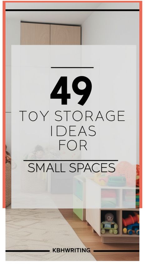 49 toy storage ideas for small spaces, featuring organized shelves and bins. Kids Playroom Storage Ideas, Organize Toddler Toys, Playroom Layout, Playrooms Ideas, Stylish Playroom, Organized Playroom, Toy Organization Diy, Toy Room Storage, Creative Toy Storage