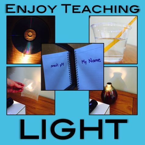 Enjoy teaching light to your third, fourth, and fifth grade students! Check out these engaging activities, links, and freebies. Light Energy Kindergarten, Science Light Activities, Heat Energy Activities, Light Energy Activities, Elementary Science Activities, Light Science, Sound Science, Middle School Science Experiments, Middle School Activities