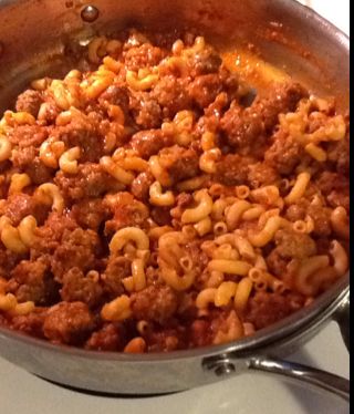 Meatballs And Macaroni, Macaroni And Meatballs, Elbow Macaroni Recipes, Meatball Sauce, Meatball Bake, Macaroni Recipes, Recipes From Around The World, Frozen Meatballs, Elbow Macaroni