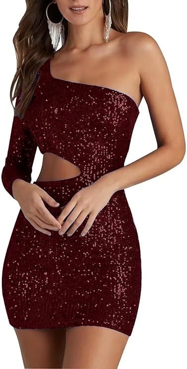 Homecoming Dresses Long Sleeve, Cocktail Dresses Long Sleeve, Prom Dress One Shoulder, Long Sleeves Prom Dresses, One Shoulder Homecoming Dress, Homecoming Dresses 2022, Prom Dress 2022, Homecoming Dresses For Teens, Dress For Teens