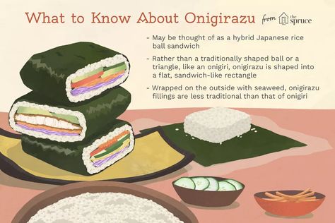 Onigiri Filling, Rice Sandwich, Japanese Sandwich, Onigiri Recipe, Rice Ball, Sushi Sandwich, Japanese Rice, Japanese Sushi, Sushi Recipes