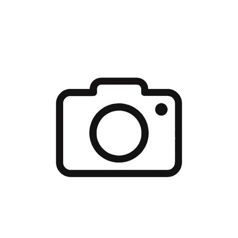 Camera Icon White Aesthetic, Camera White Logo, White Icons Camera, Black White Icons Aesthetic, Black And White Photos Icon, White Camera Icon, Themes For Phone, App Icons Camera, App Icons Black And White