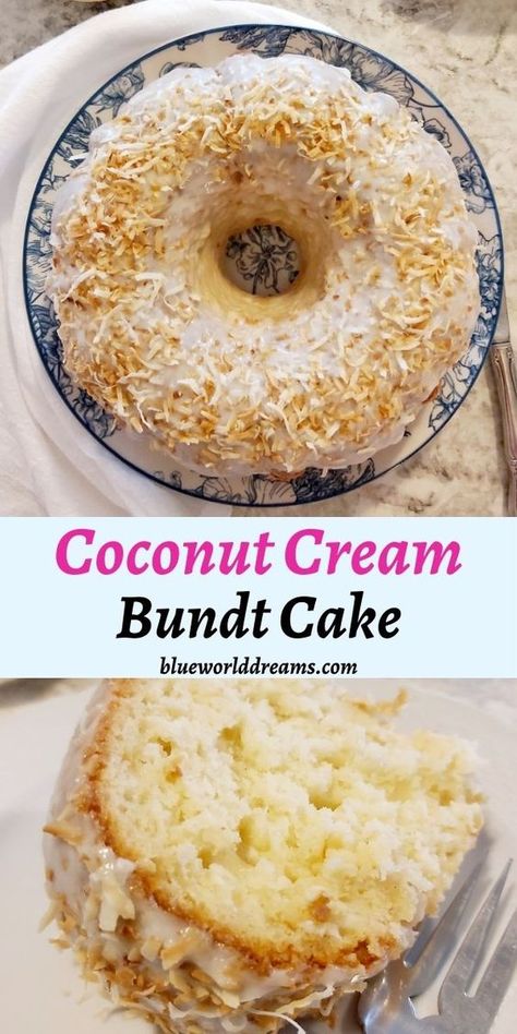 Coconut Bundt Cake, Coconut Pound Cake, Pecan Pound Cake, Coconut Pound Cakes, Cake With Coconut, Coconut Cake Recipe, Coconut Desserts, Coconut Pecan, Bundt Cakes Recipes