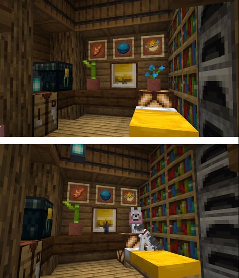 Storage Minecraft, Cute Room, Minecraft Ideas, Small Room, Small Storage, Minecraft, Barrel, Building, Quick Saves