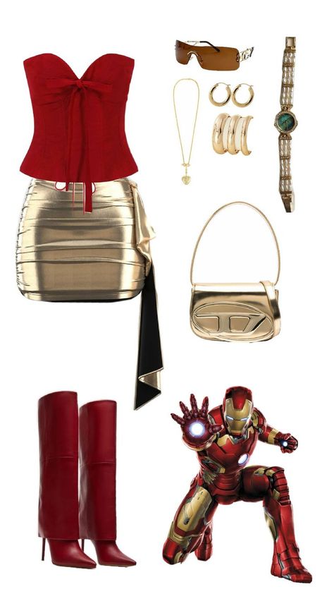 night out at the club outfit Iron Man Halloween Costume, Iron Man Costume, Ironman Costume, Club Outfit, Halloween Costume Outfits, The Club, Club Outfits, Iron Man, Trendy Outfits