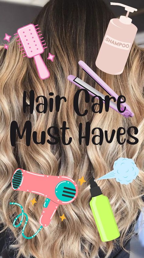 Hair care. Long hair Must haves. Hair styling tools. How to grow long hair. Amazon hair care must haves. Amazon Hair Must Haves, Hair Products For Long Hair, Must Have Hair Products, Amazon Hair, Care Pack, Cheap Hair Products, Grow Long Hair, Hair And Makeup Tips, Hair Essentials