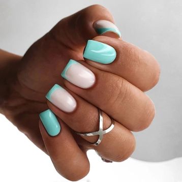 30 Summer Nails Square 2024 – Trendy Designs to Rock This Season Bright Summer Nails Square, Summer Nails Square, Teal Nails, Solid Color Nails, Bright Summer Nails, Hello Nails, Square Nail Designs, Subtle Nails, Long Nail Designs