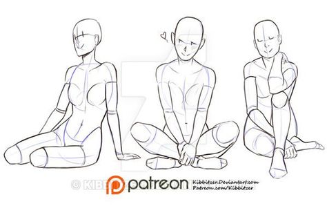 Sitting on the ground reference sheet preview | kibbitzer on Patreon Sitting Pose Reference, How To Draw Anime, Drawing Body Poses, Sketch Poses, Draw Anime, 캐릭터 드로잉, Poses References, Anatomy Drawing, Figure Drawing Reference